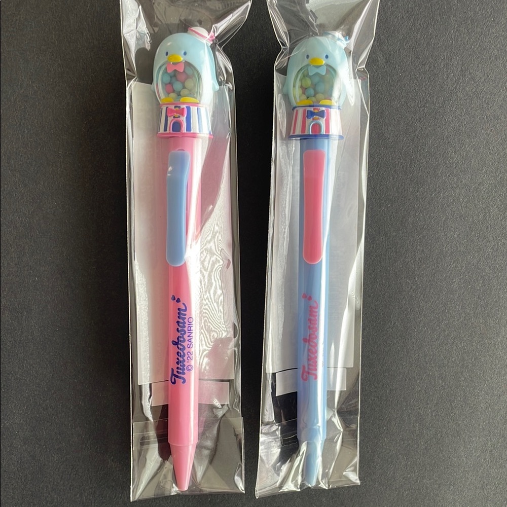 Sanrio Tuxedosam Bubblegum Pen and Pencil Set